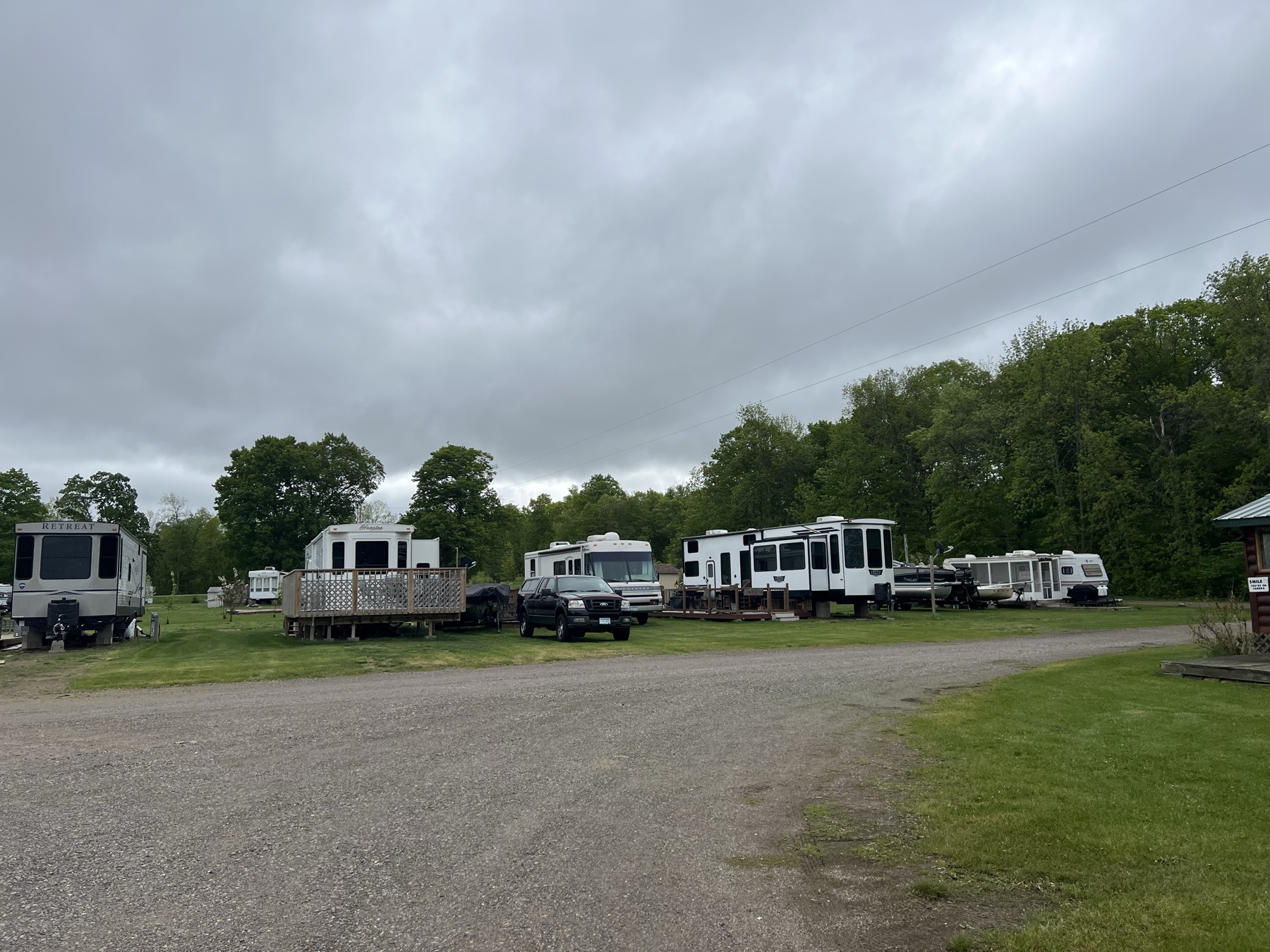 Wilderness Beach Resort resort grounds and RV area view 3